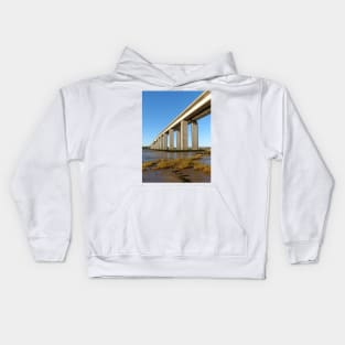 Orwell Bridge, Suffolk Kids Hoodie